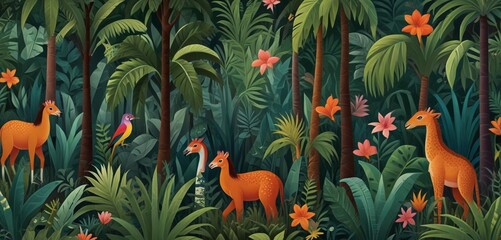 Amazon Illustration Jungle