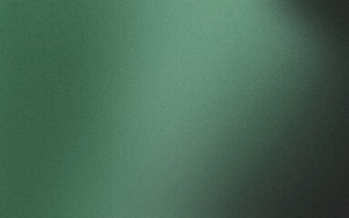 gray green lay , grainy noise grungy texture color gradient rough abstract background shine bright light and glow , template empty space
