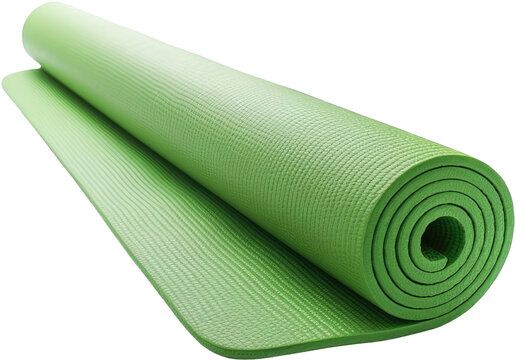 The green yoga mat is made of high-density TPE material, which is non-slip, tear-resistant, and easy to clean