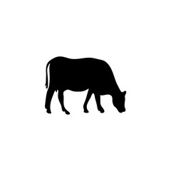 Eid al adha cow silhouette 