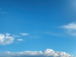 Obraz premium blue sky with clouds