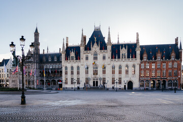 Bruges in the morning