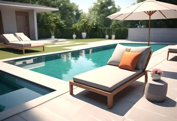 swimming pool in hotel