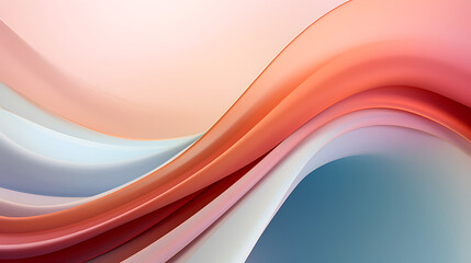 Obraz premium abstract smooth curved lines poster background
