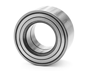 Vehicle wheel bearing on white