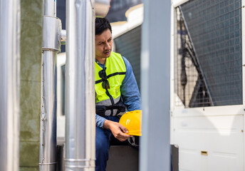 HVAC worker face fatigue, headaches, stress from long shifts and high expectations, impacting focus