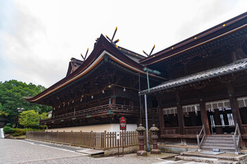 Obraz premium 岡山 吉備津神社 国宝本殿
