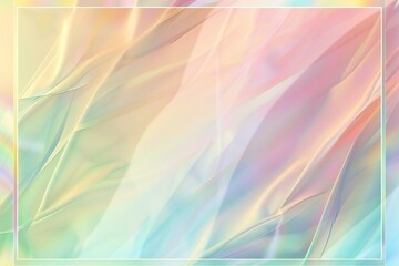 Holographic foil abstract background,  Vector illustration,  Pastel colors