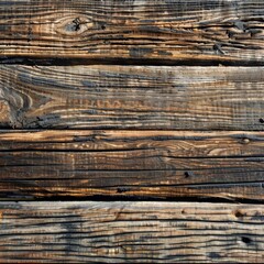 Richly Textured Charred Wooden Planks Showcasing Deep Black and Natural Brown Tones.