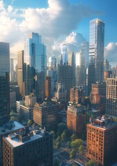 Obraz premium New York Cityscape
