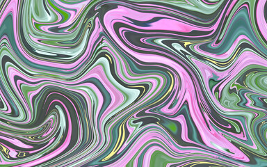 Marble Texture Abstract Marbling Ink Background Fluid Template For Banner, Poster, Wallpaper, Backdrop, Presentation