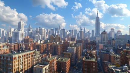 Obraz premium New York Cityscape