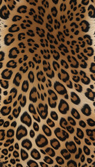 Wildlife inspired seamless leopard print texture created by AI technology 