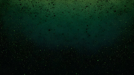 Obraz premium abstract green and black grunge background with space for text or image