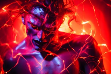 Electrifying Diabolical A Modern Dance of Disco and Darkness