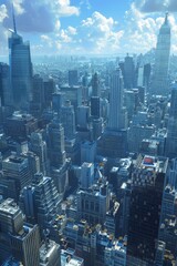 New York City from the Top of the Empire State Building
