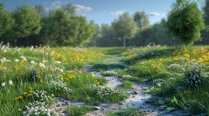 The Colorful Beauty of Nature's Embrace