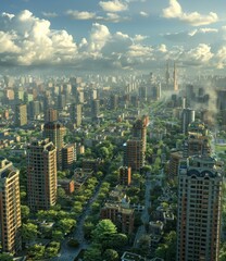 A Verdant Metropolis: Exploring the Urban Oasis of the Future