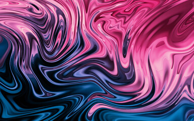 Abstract Liquid Background Water Glossy Texture Holographic Marbling Wallpaper Fluid Backdrop