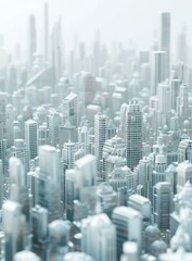 A&auml;&iquest;&macr;&ccedil;ž&deg;&aring;&rsaquo;&frac34;of a futuristic city with skyscrapers and high-rise buildings.