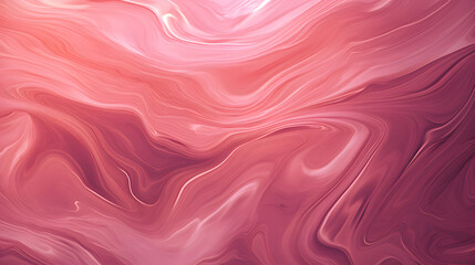 Pink abstract smooth curved lines poster background
