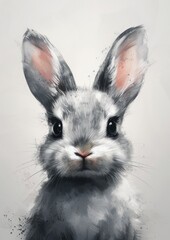 Obraz premium Super Cute Animal Illustrations Transform Your Baby's Nursery into a Modern, Enchanting Haven - Discover the Magic Today. Whimsical Wonderland.