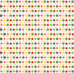 Obraz premium colorful vector shape and pattern background design