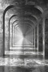 Obraz premium Dark Marble Archway