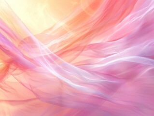 A mesmerizing abstract scene where soft hues dance in a gentle motion blur, perfect for serene backdrops