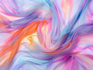 Sweeping motions of pastel shades create a dreamlike blur, ideal for creative abstract backgrounds