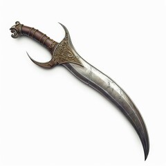 Obraz premium scimitar, fantasy, medieval, plain white background