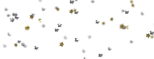 XMAS Stars - Glossy 3D Christmas star icon. Design element for holidays. -