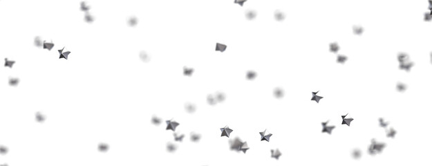 Dazzling Delight: Witness the Brilliance of a 3D Gold Stars Downpour