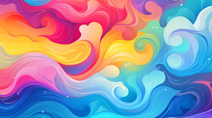 Generate an abstract background with a psychedelic twist.