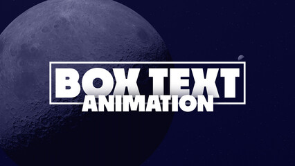 Box Text Animation