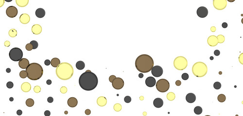 gold  Burst: Astonishing 3D Illustration of Bursting gold Confetti