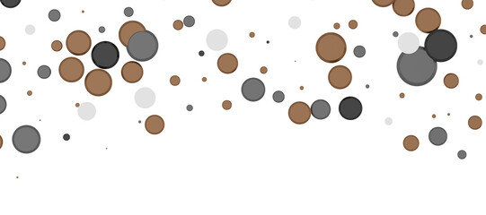 Sprinkle of Success: Spectacular 3D Illustration Showcasing Cascading gold Confetti