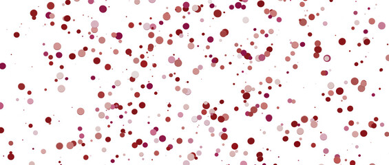 confetti png. red confetti falls from the sky. Glittering confetti on a transparent background. Holiday