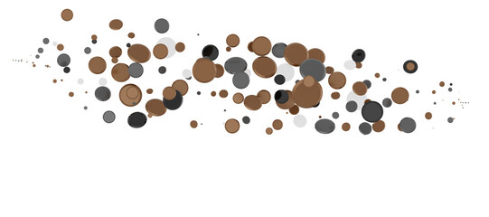 Euphoric Eruption: Magnificent 3D Illustration Showcasing Bursting gold Confetti