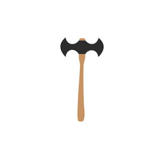 Wooden Ax Vektor Illustration 