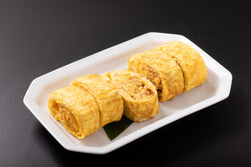 鶏そぼろ入り卵焼き