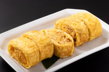 鶏そぼろ入り卵焼き