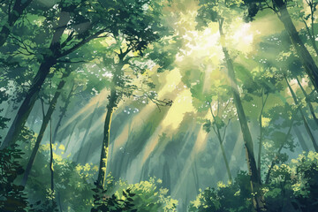 VECTOR ART ILLUSTRATION wonderland freeze covered january scenery sun sunlight frosty seasonal outdoors road river travel beauty mountain scenic water holiday natural snow winter landscape nature