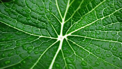 Abstract green background representing sustainable environmental development and renewable energy conservation 