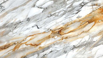 Obraz premium Elegant Interior Design and Art with Luxurious White Marble Texture Wallpaper. Concept Interior Design, Art, Luxurious, White Marble Texture, Wallpaper