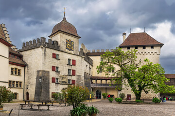 Fototapeta na wymiar Lenzburg castle, Switzerland
