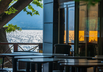 Fototapeta premium Dawn's Palette. Reflections of Morning.