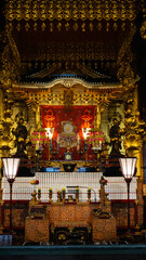 ASAKUSA,TOKYO,JAPAN - APRIL 2024 : the famous Asakusa Dera Sensoji is the oldest Buddhist temple in Tokyo