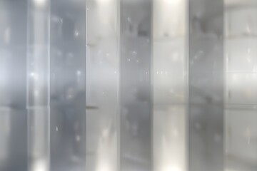Abstract background with a white light blur Generative AI 