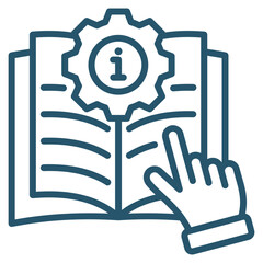 Obraz premium Instructions Icon Element For Design